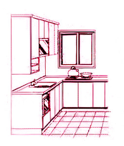 廚房的火；廚房的火需藏風聚氣，溫度才會聚，不宜在火的上方或左右開窗，也不宜在廚房開天窗p1104-a1-01