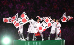 閉幕式日本帶來充滿日式風情的表演與大家相約東京再見p1123-a1-10