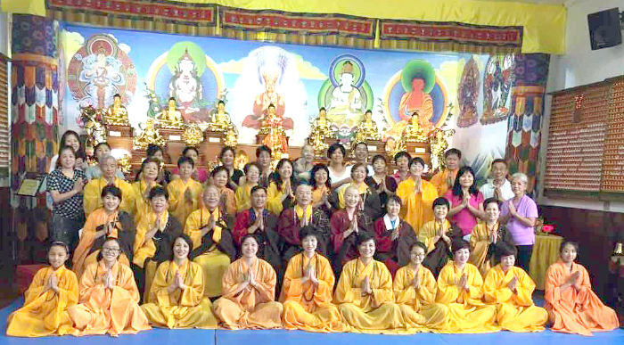 圖為真諦雷藏寺是個溫馨和樂的修行大家庭p1133-12-03