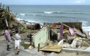 颶風重創波多黎各，災後滿目瘡痍。