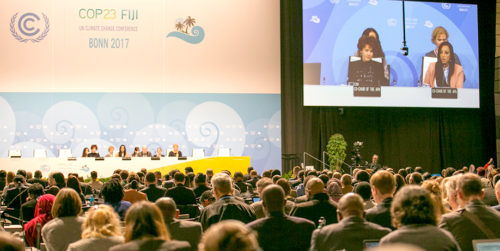 聯合國氣候變化框架公約第23次締約方會議，在德國波昂進行。