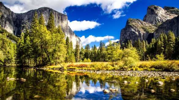 美國北加州的知名觀光景點優勝美地國家公園（Yosemite National Park）